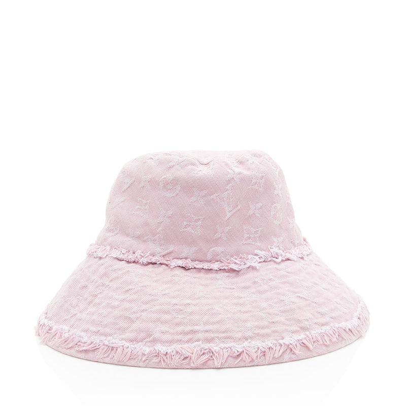 Louis Vuitton Monogram Denim Bucket Hat - Size L